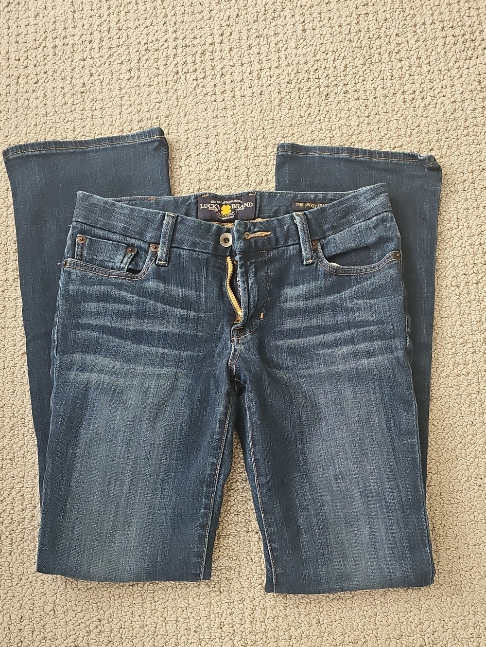 Lucky Brand Women's Indigo The Sweet Jean Boot